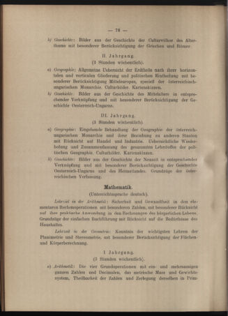 Verordnungsblatt des erzbischöfl. Konsistoriums die Angelegenheiten der orthod. -oriental. Erzdiözese der Bukowina betreffend 19020615 Seite: 18