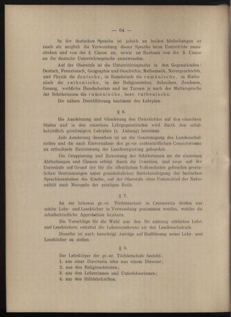 Verordnungsblatt des erzbischöfl. Konsistoriums die Angelegenheiten der orthod. -oriental. Erzdiözese der Bukowina betreffend 19020615 Seite: 4