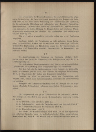 Verordnungsblatt des erzbischöfl. Konsistoriums die Angelegenheiten der orthod. -oriental. Erzdiözese der Bukowina betreffend 19020615 Seite: 5