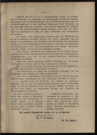 Verordnungsblatt des erzbischöfl. Konsistoriums die Angelegenheiten der orthod. -oriental. Erzdiözese der Bukowina betreffend 19020809 Seite: 3