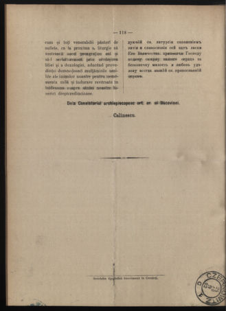 Verordnungsblatt des erzbischöfl. Konsistoriums die Angelegenheiten der orthod. -oriental. Erzdiözese der Bukowina betreffend 19021011 Seite: 2