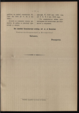 Verordnungsblatt des erzbischöfl. Konsistoriums die Angelegenheiten der orthod. -oriental. Erzdiözese der Bukowina betreffend 19030304 Seite: 3