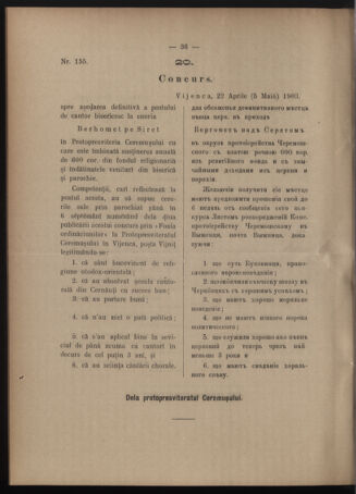 Verordnungsblatt des erzbischöfl. Konsistoriums die Angelegenheiten der orthod. -oriental. Erzdiözese der Bukowina betreffend 19030514 Seite: 6