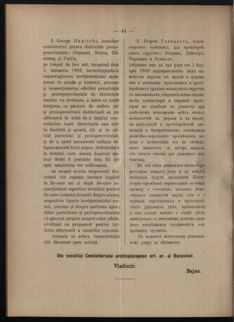 Verordnungsblatt des erzbischöfl. Konsistoriums die Angelegenheiten der orthod. -oriental. Erzdiözese der Bukowina betreffend 19030611 Seite: 2