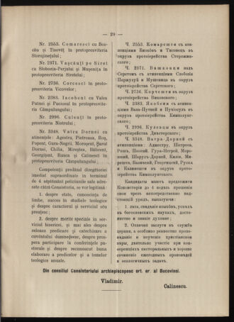 Verordnungsblatt des erzbischöfl. Konsistoriums die Angelegenheiten der orthod. -oriental. Erzdiözese der Bukowina betreffend 19040529 Seite: 5