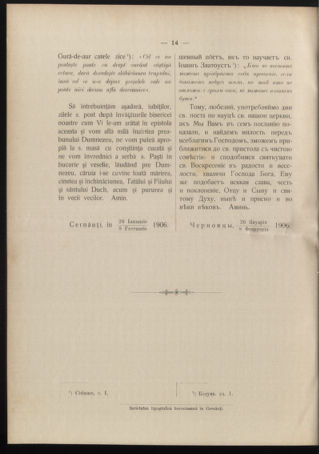 Verordnungsblatt des erzbischöfl. Konsistoriums die Angelegenheiten der orthod. -oriental. Erzdiözese der Bukowina betreffend 19060207 Seite: 10