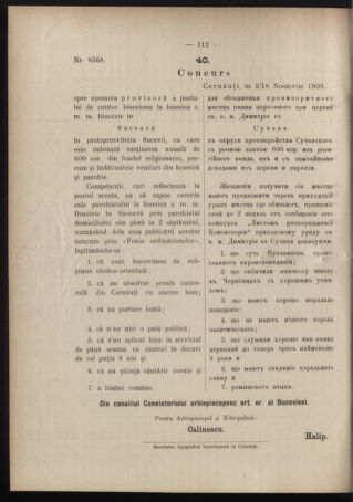 Verordnungsblatt des erzbischöfl. Konsistoriums die Angelegenheiten der orthod. -oriental. Erzdiözese der Bukowina betreffend 19081111 Seite: 4