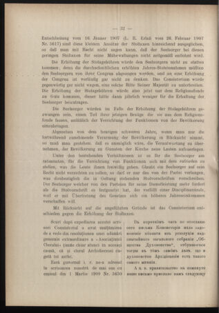 Verordnungsblatt des erzbischöfl. Konsistoriums die Angelegenheiten der orthod. -oriental. Erzdiözese der Bukowina betreffend 19090411 Seite: 4