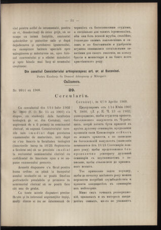 Verordnungsblatt des erzbischöfl. Konsistoriums die Angelegenheiten der orthod. -oriental. Erzdiözese der Bukowina betreffend 19090715 Seite: 3