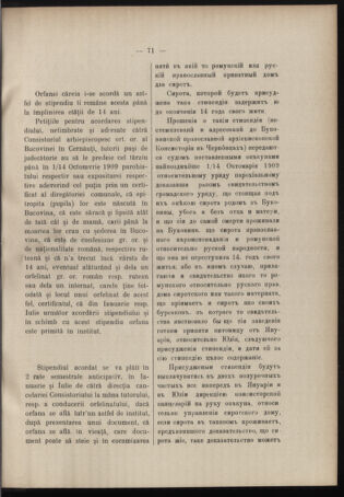 Verordnungsblatt des erzbischöfl. Konsistoriums die Angelegenheiten der orthod. -oriental. Erzdiözese der Bukowina betreffend 19090808 Seite: 13