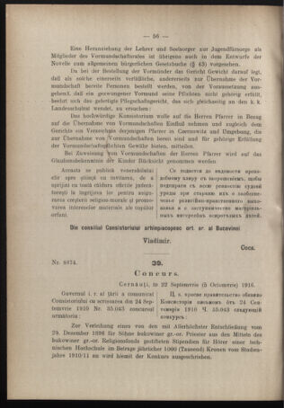 Verordnungsblatt des erzbischöfl. Konsistoriums die Angelegenheiten der orthod. -oriental. Erzdiözese der Bukowina betreffend 19100925 Seite: 2