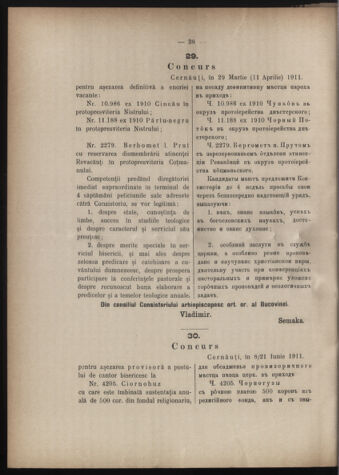 Verordnungsblatt des erzbischöfl. Konsistoriums die Angelegenheiten der orthod. -oriental. Erzdiözese der Bukowina betreffend 19110906 Seite: 6