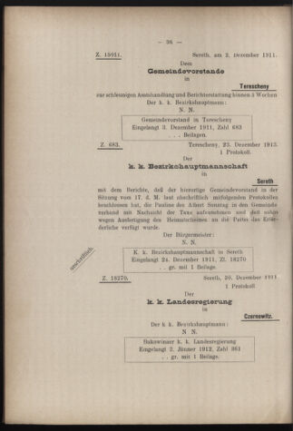 Verordnungsblatt des erzbischöfl. Konsistoriums die Angelegenheiten der orthod. -oriental. Erzdiözese der Bukowina betreffend 19120818 Seite: 6