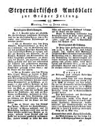 Steyermärkisches Amtsblatt zur Grätzer Zeitung 18250613 Seite: 1