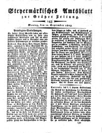 Steyermärkisches Amtsblatt zur Grätzer Zeitung 18250912 Seite: 1