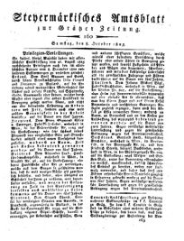 Steyermärkisches Amtsblatt zur Grätzer Zeitung 18251008 Seite: 1