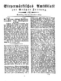 Steyermärkisches Amtsblatt zur Grätzer Zeitung 18251022 Seite: 1