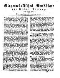 Steyermärkisches Amtsblatt zur Grätzer Zeitung 18251205 Seite: 1