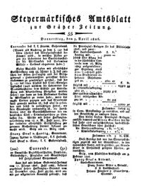 Steyermärkisches Amtsblatt zur Grätzer Zeitung 18260405 Seite: 9