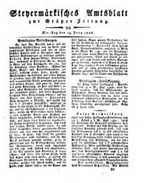 Steyermärkisches Amtsblatt zur Grätzer Zeitung 18260613 Seite: 5