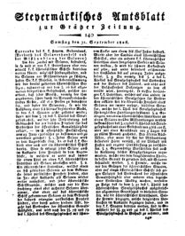 Steyermärkisches Amtsblatt zur Grätzer Zeitung 18260831 Seite: 9