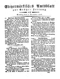 Steyermärkisches Amtsblatt zur Grätzer Zeitung 18261230 Seite: 1