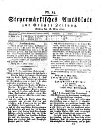 Steyermärkisches Amtsblatt zur Grätzer Zeitung 18290526 Seite: 3