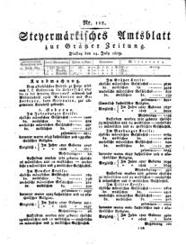 Steyermärkisches Amtsblatt zur Grätzer Zeitung 18290714 Seite: 3