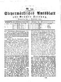 Steyermärkisches Amtsblatt zur Grätzer Zeitung 18290924 Seite: 1