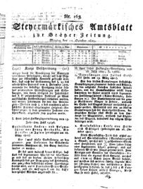 Steyermärkisches Amtsblatt zur Grätzer Zeitung 18291012 Seite: 1