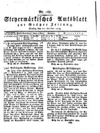 Steyermärkisches Amtsblatt zur Grätzer Zeitung