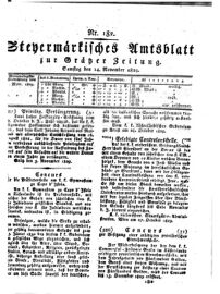 Steyermärkisches Amtsblatt zur Grätzer Zeitung