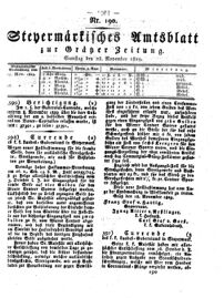 Steyermärkisches Amtsblatt zur Grätzer Zeitung 18291128 Seite: 1