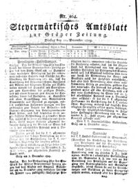 Steyermärkisches Amtsblatt zur Grätzer Zeitung 18291222 Seite: 1