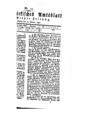 Steyermärkisches Amtsblatt zur Grätzer Zeitung 18320124 Seite: 1