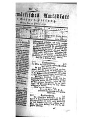 Steyermärkisches Amtsblatt zur Grätzer Zeitung