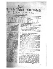 Steyermärkisches Amtsblatt zur Grätzer Zeitung