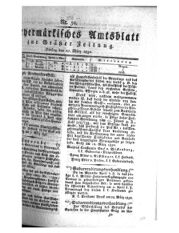 Steyermärkisches Amtsblatt zur Grätzer Zeitung 18320327 Seite: 1