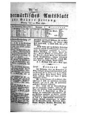 Steyermärkisches Amtsblatt zur Grätzer Zeitung 18320514 Seite: 1