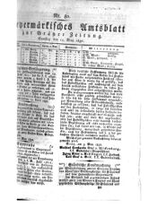 Steyermärkisches Amtsblatt zur Grätzer Zeitung 18320519 Seite: 1