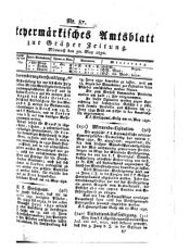 Steyermärkisches Amtsblatt zur Grätzer Zeitung 18320530 Seite: 1