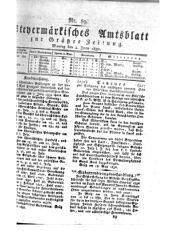 Steyermärkisches Amtsblatt zur Grätzer Zeitung 18320604 Seite: 1