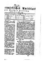 Steyermärkisches Amtsblatt zur Grätzer Zeitung 18320612 Seite: 1