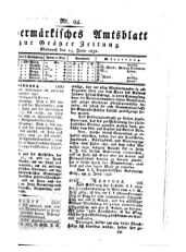 Steyermärkisches Amtsblatt zur Grätzer Zeitung 18320613 Seite: 1