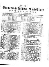 Steyermärkisches Amtsblatt zur Grätzer Zeitung 18320802 Seite: 3