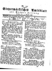 Steyermärkisches Amtsblatt zur Grätzer Zeitung 18320814 Seite: 1