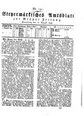 Steyermärkisches Amtsblatt zur Grätzer Zeitung 18320816 Seite: 3