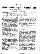 Steyermärkisches Amtsblatt zur Grätzer Zeitung 18320828 Seite: 1