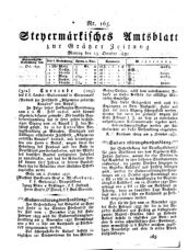 Steyermärkisches Amtsblatt zur Grätzer Zeitung 18321015 Seite: 1