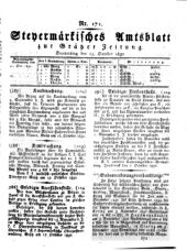 Steyermärkisches Amtsblatt zur Grätzer Zeitung 18321023 Seite: 5